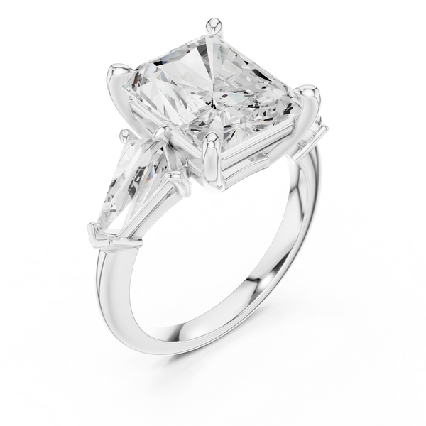 Boulder Ridge Lab Grown Diamond Hexagonal Frame Ring