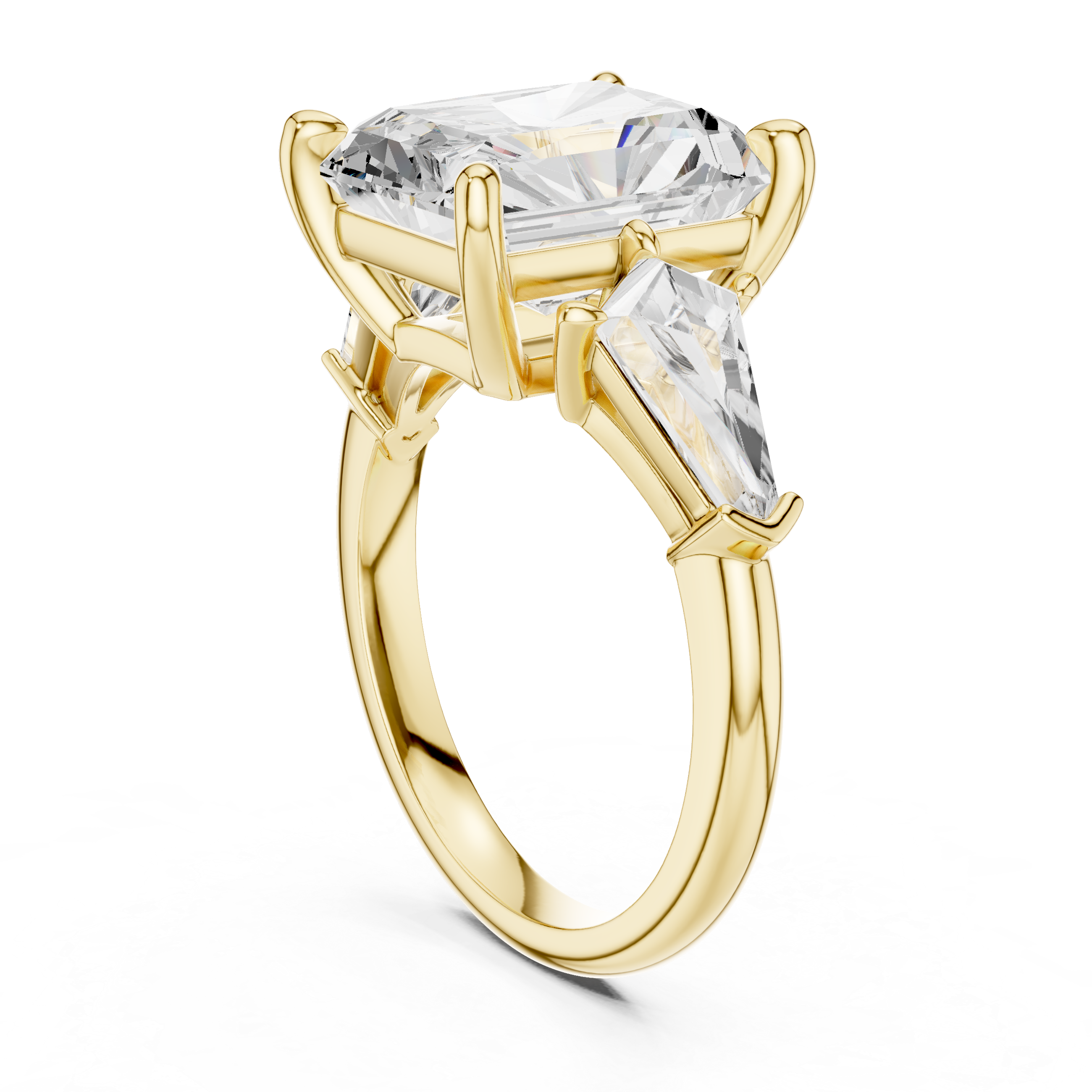 Boulder Ridge Lab Grown Diamond Hexagonal Frame Ring