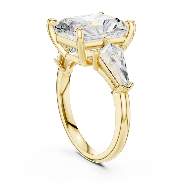 Boulder Ridge Lab Grown Diamond Hexagonal Frame Ring
