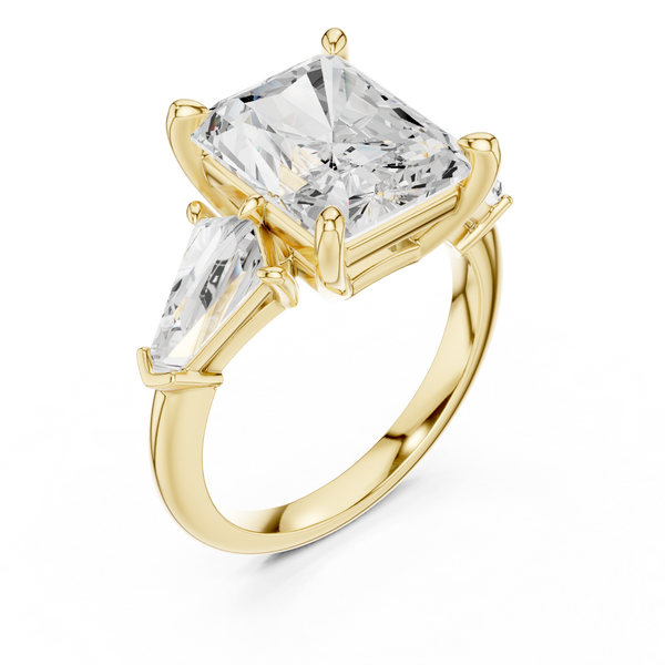 Boulder Ridge Lab Grown Diamond Hexagonal Frame Ring