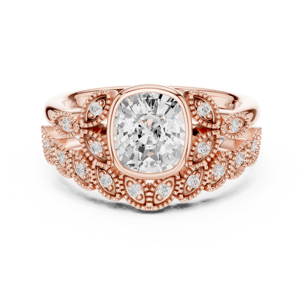 Wild Rose Lab Grown Diamond East West Ring