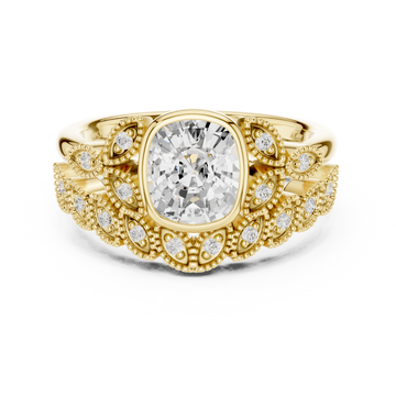 Wild Rose Lab Grown Diamond East West Ring