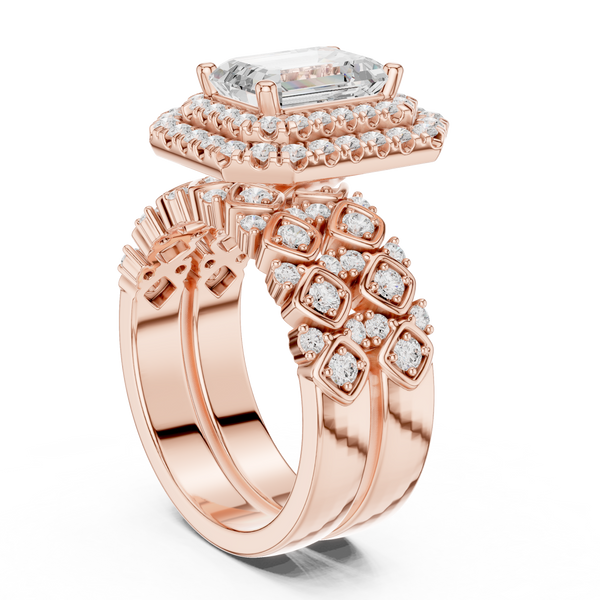 Shell Cove Lab Grown Diamond Open Wire Ring