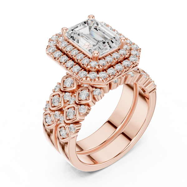 Shell Cove Lab Grown Diamond Open Wire Ring