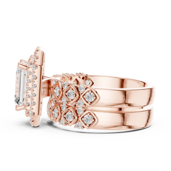 Shell Cove Lab Grown Diamond Open Wire Ring