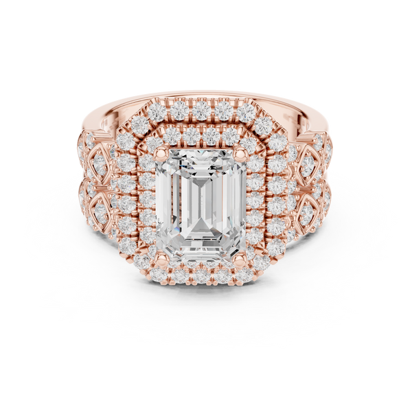Shell Cove Lab Grown Diamond Open Wire Ring