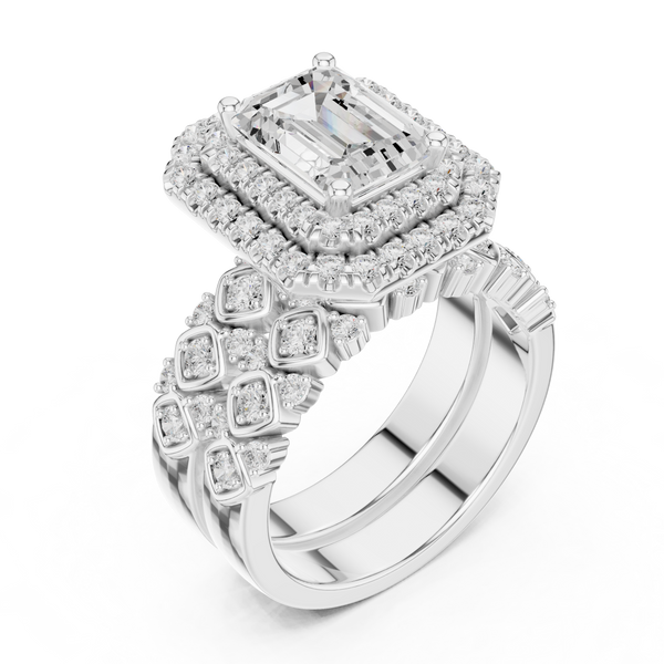 Shell Cove Lab Grown Diamond Open Wire Ring