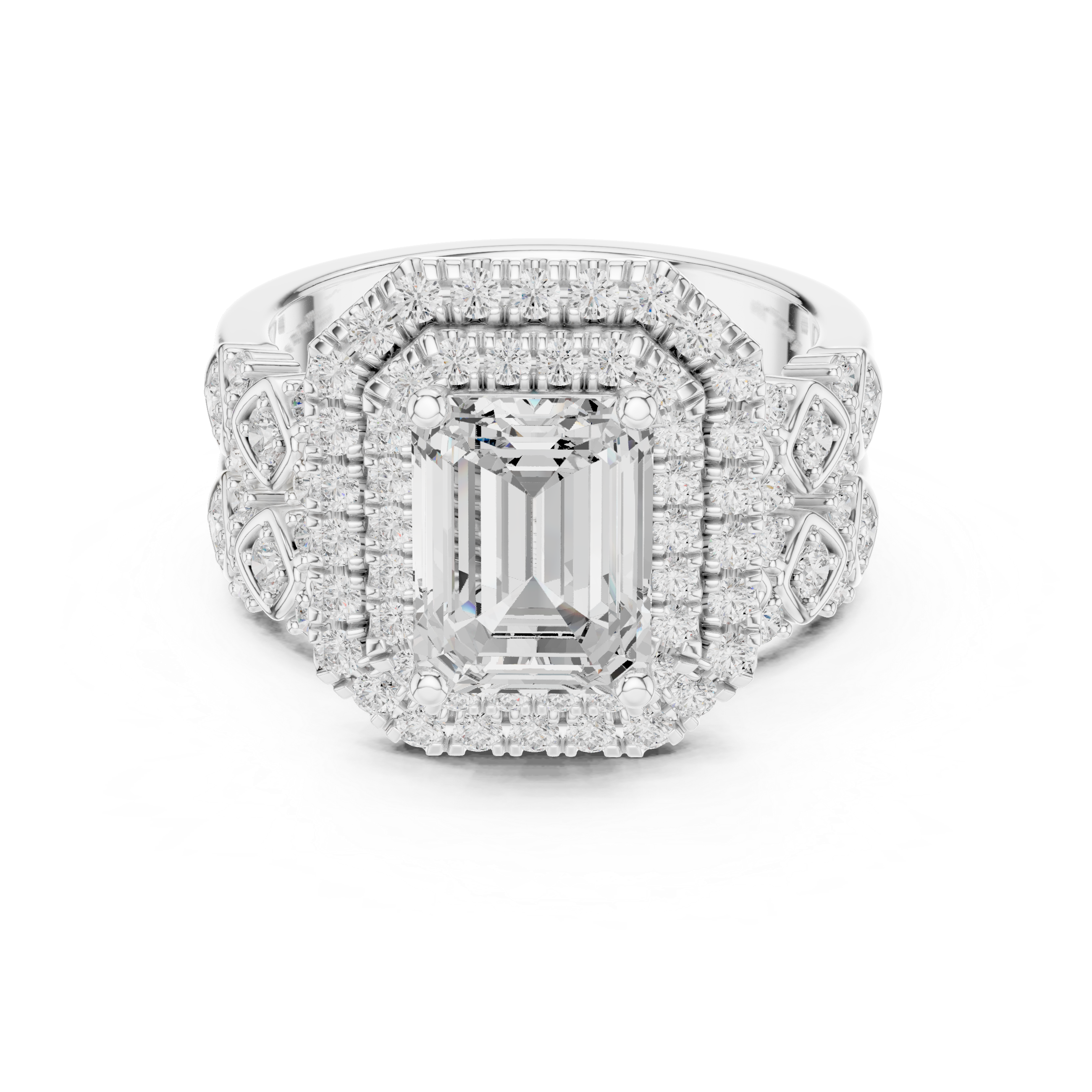 Shell Cove Lab Grown Diamond Open Wire Ring