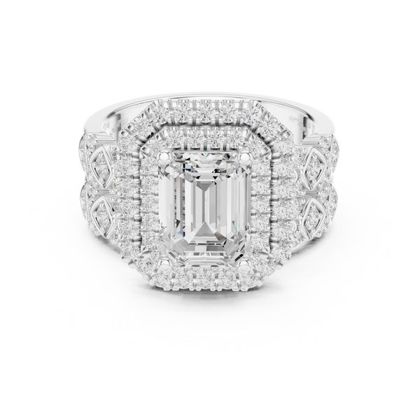 Shell Cove Lab Grown Diamond Open Wire Ring