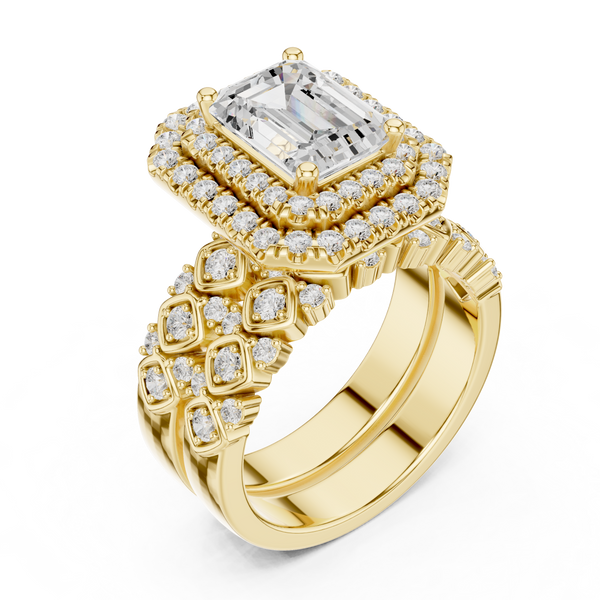Shell Cove Lab Grown Diamond Open Wire Ring