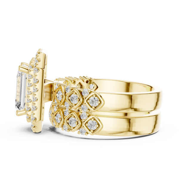 Shell Cove Lab Grown Diamond Open Wire Ring