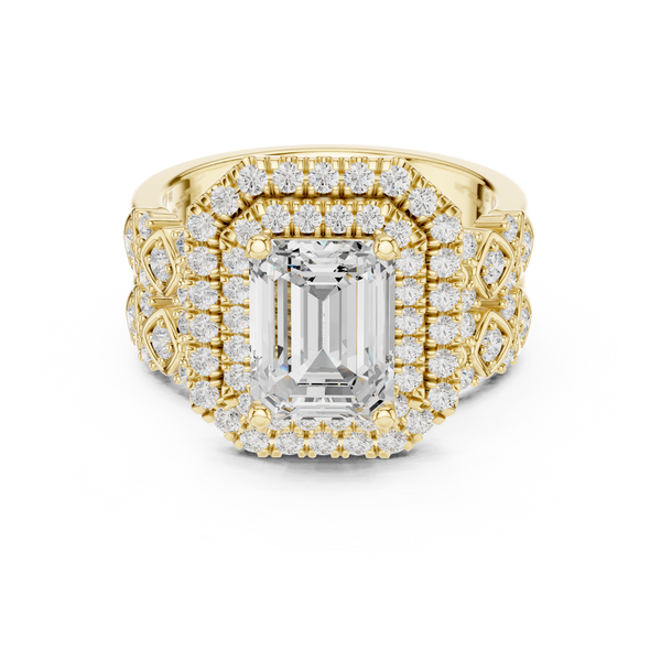 Shell Cove Lab Grown Diamond Open Wire Ring