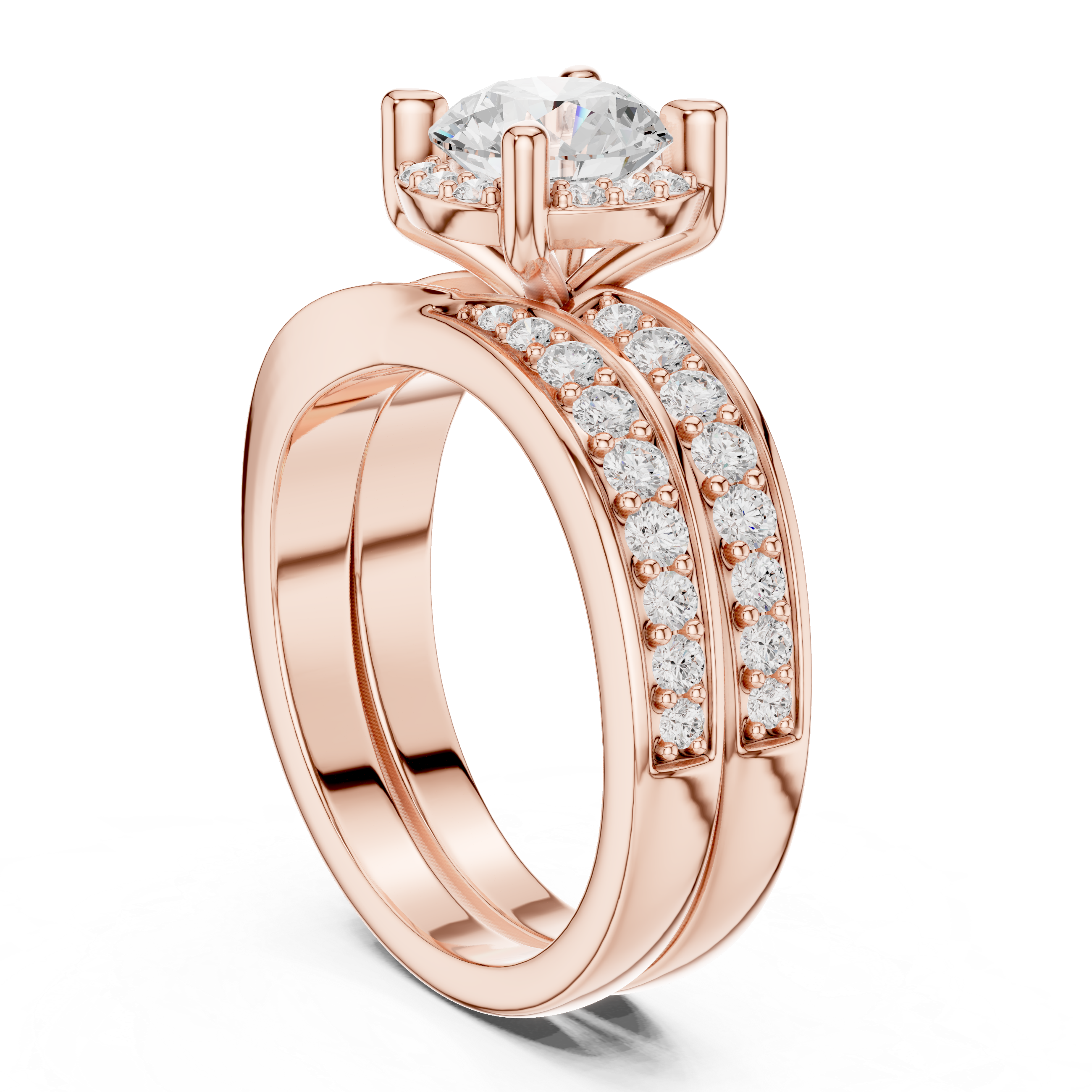 Violet Meadow Lab Grown Diamond Baguette Solitaire