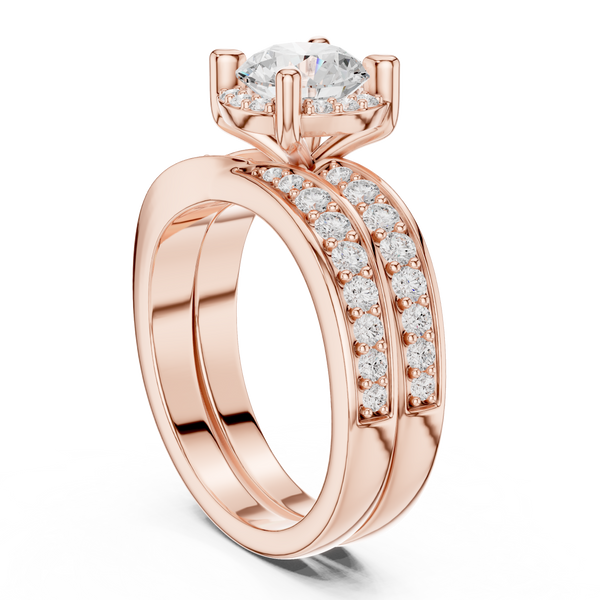 Violet Meadow Lab Grown Diamond Baguette Solitaire
