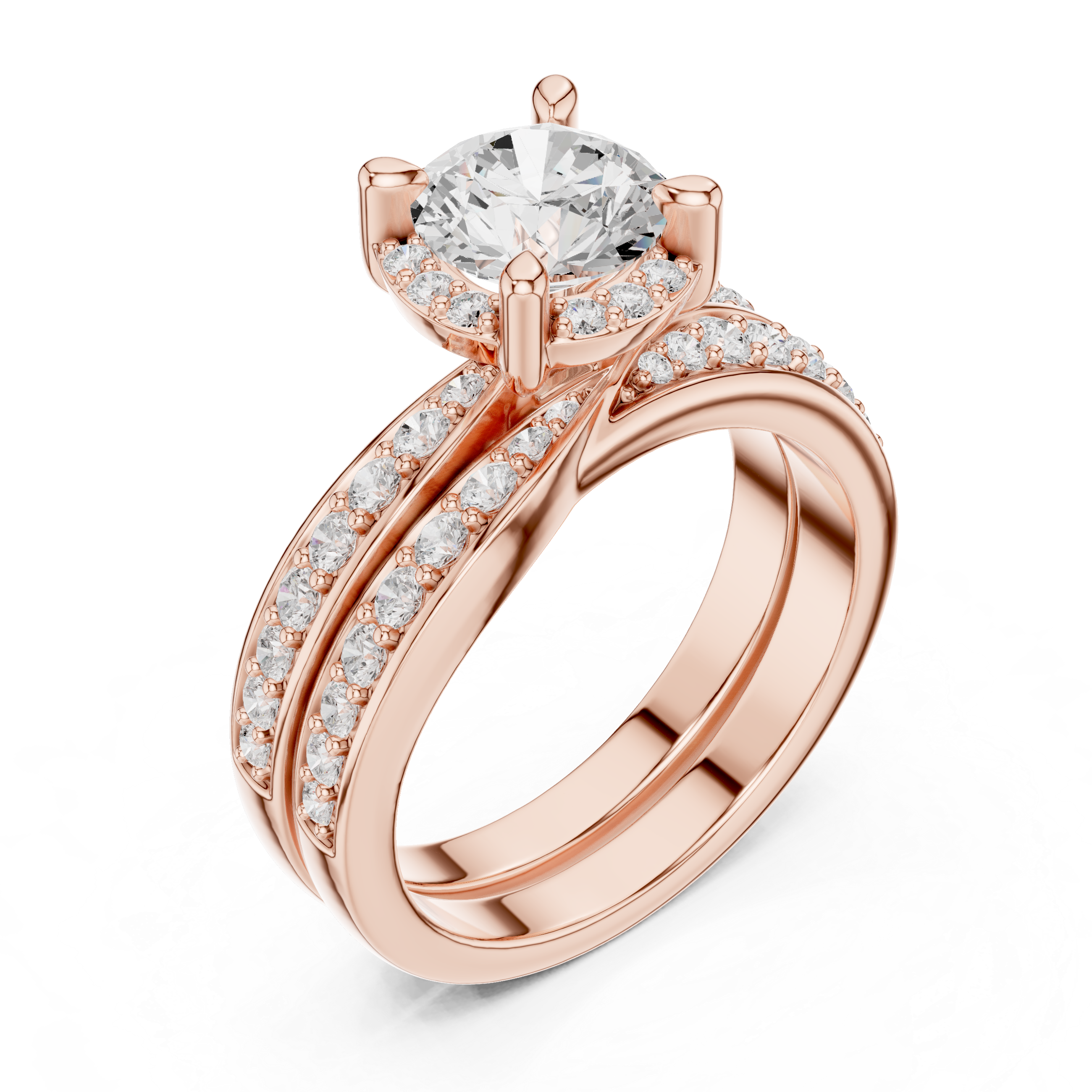 Violet Meadow Lab Grown Diamond Baguette Solitaire