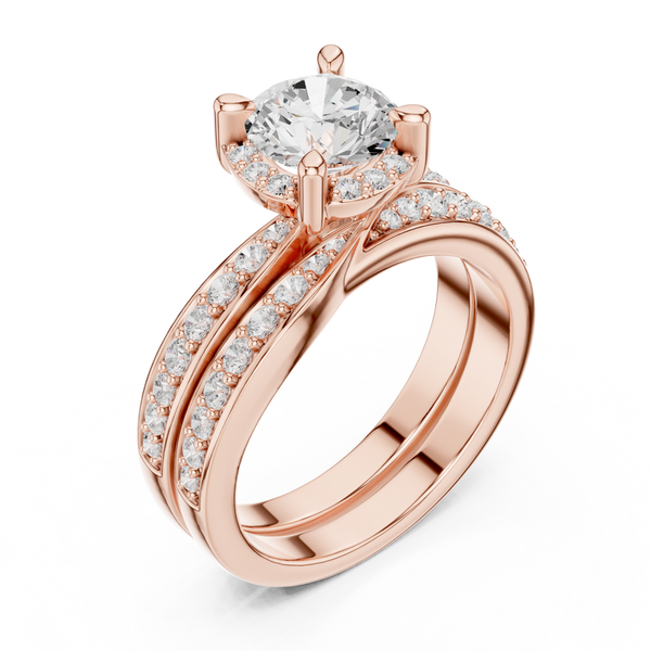 Violet Meadow Lab Grown Diamond Baguette Solitaire