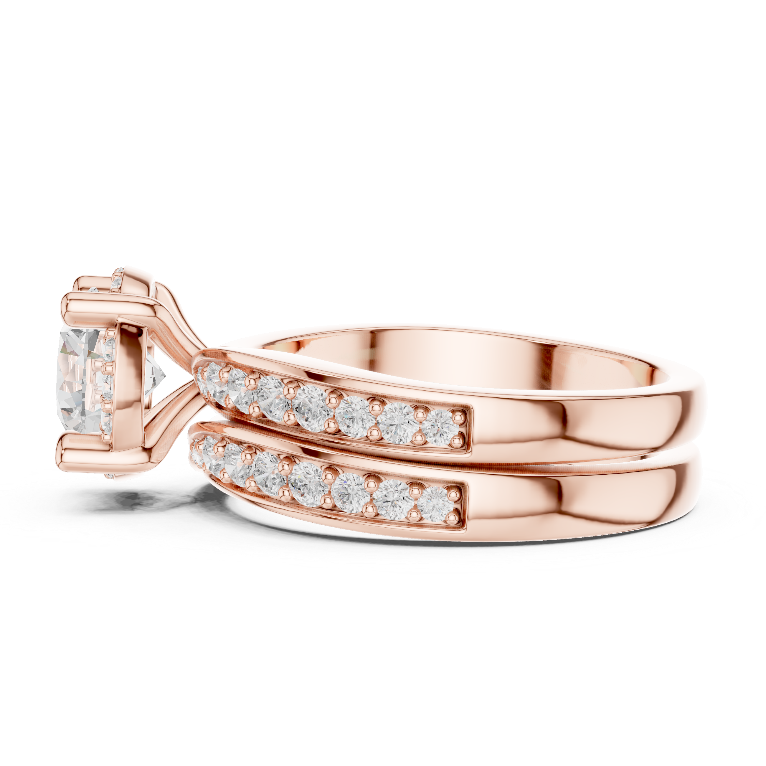 Violet Meadow Lab Grown Diamond Baguette Solitaire