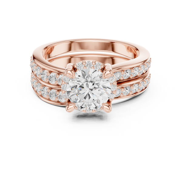Violet Meadow Lab Grown Diamond Baguette Solitaire