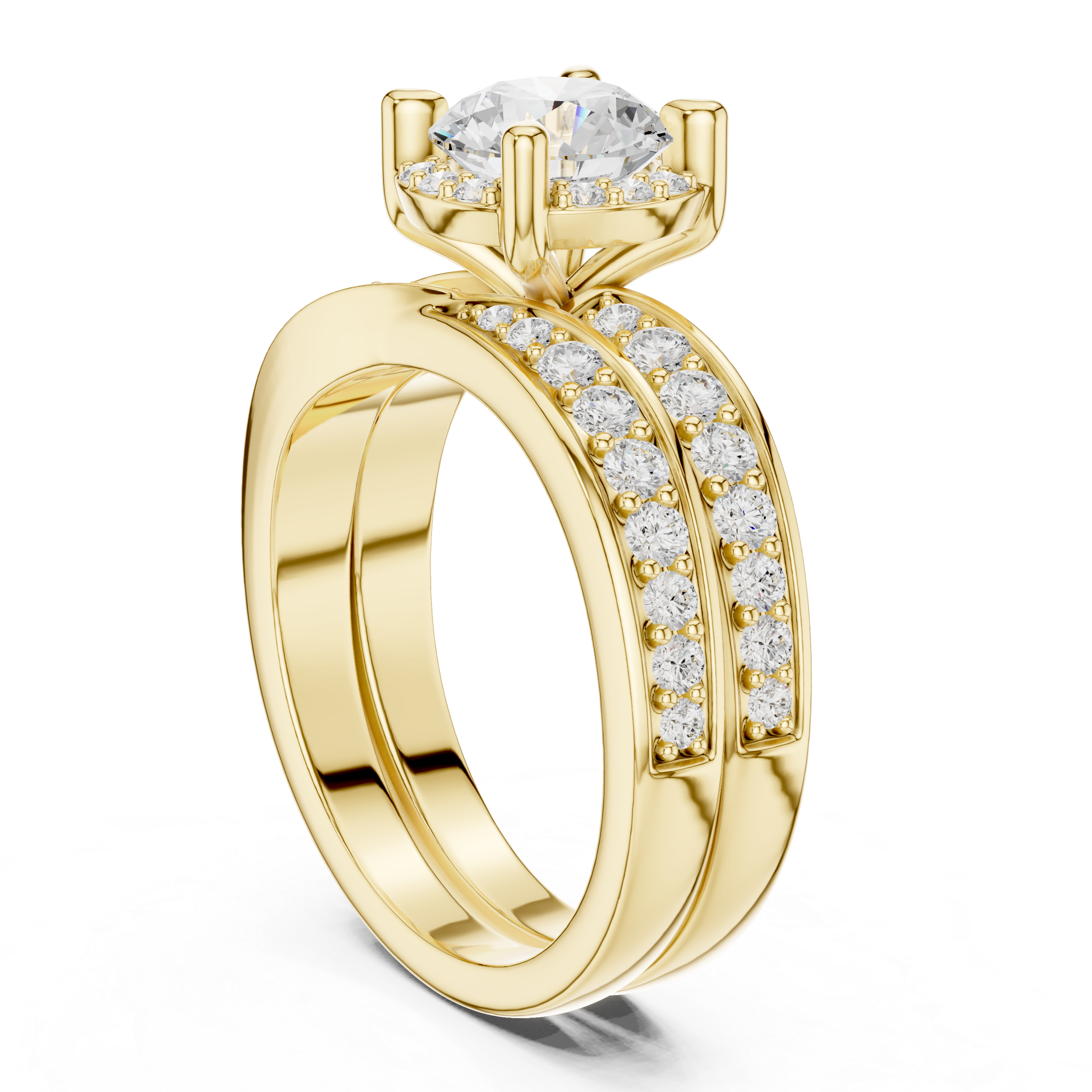 Violet Meadow Lab Grown Diamond Baguette Solitaire