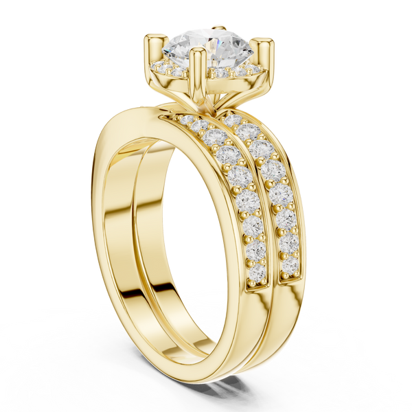 Violet Meadow Lab Grown Diamond Baguette Solitaire