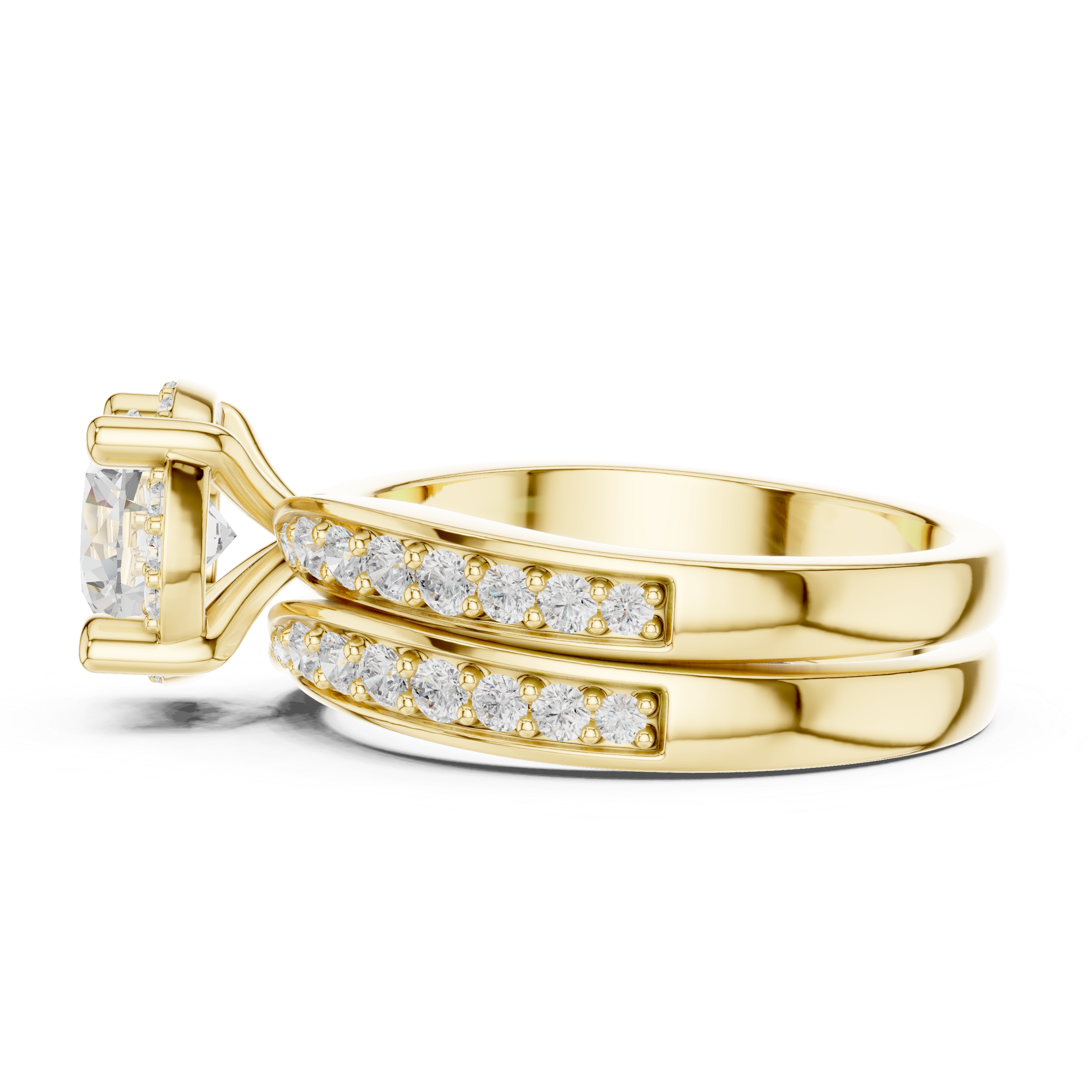 Violet Meadow Lab Grown Diamond Baguette Solitaire
