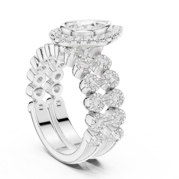 Fern Hollow Lab Grown Diamond East West Solitaire