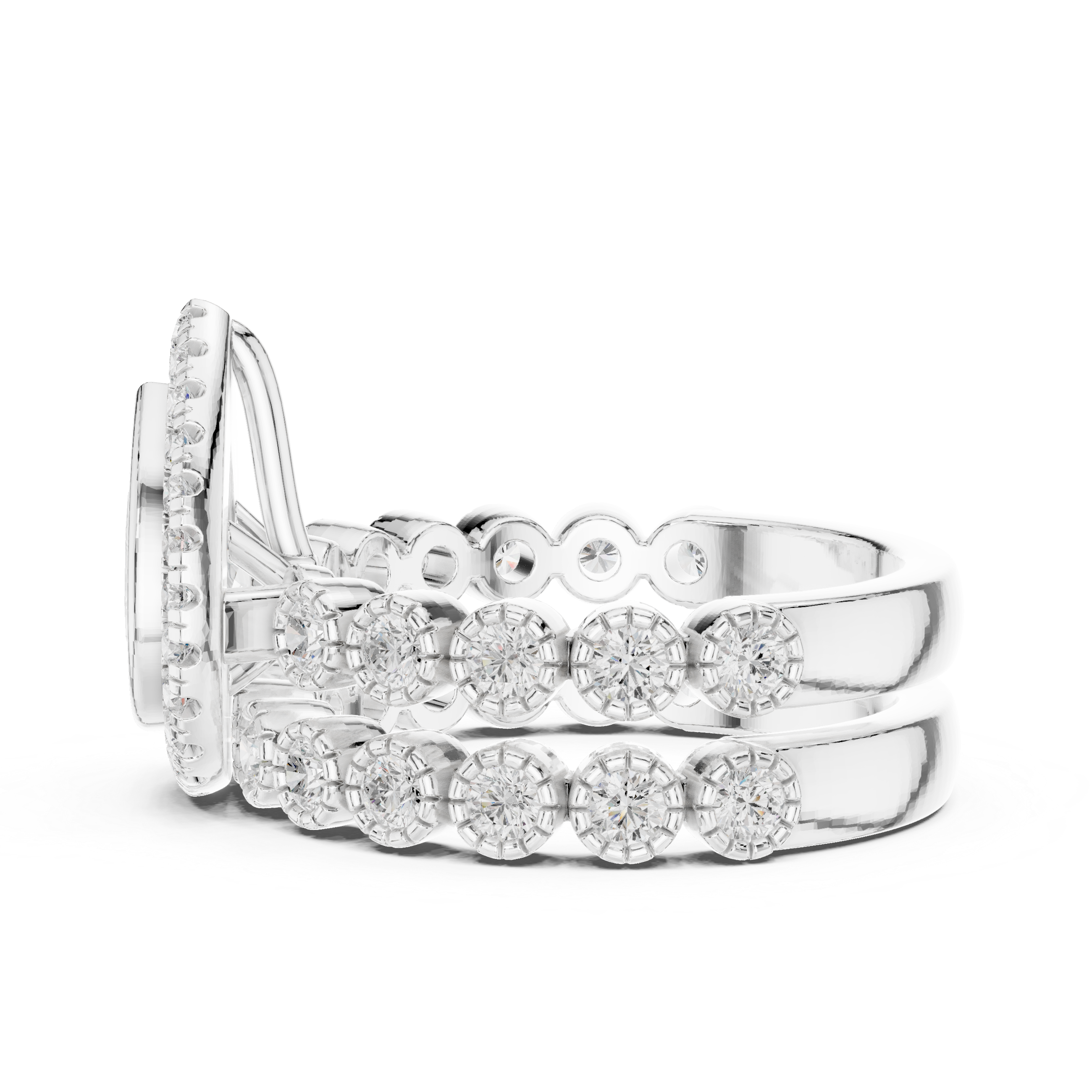 Fern Hollow Lab Grown Diamond East West Solitaire