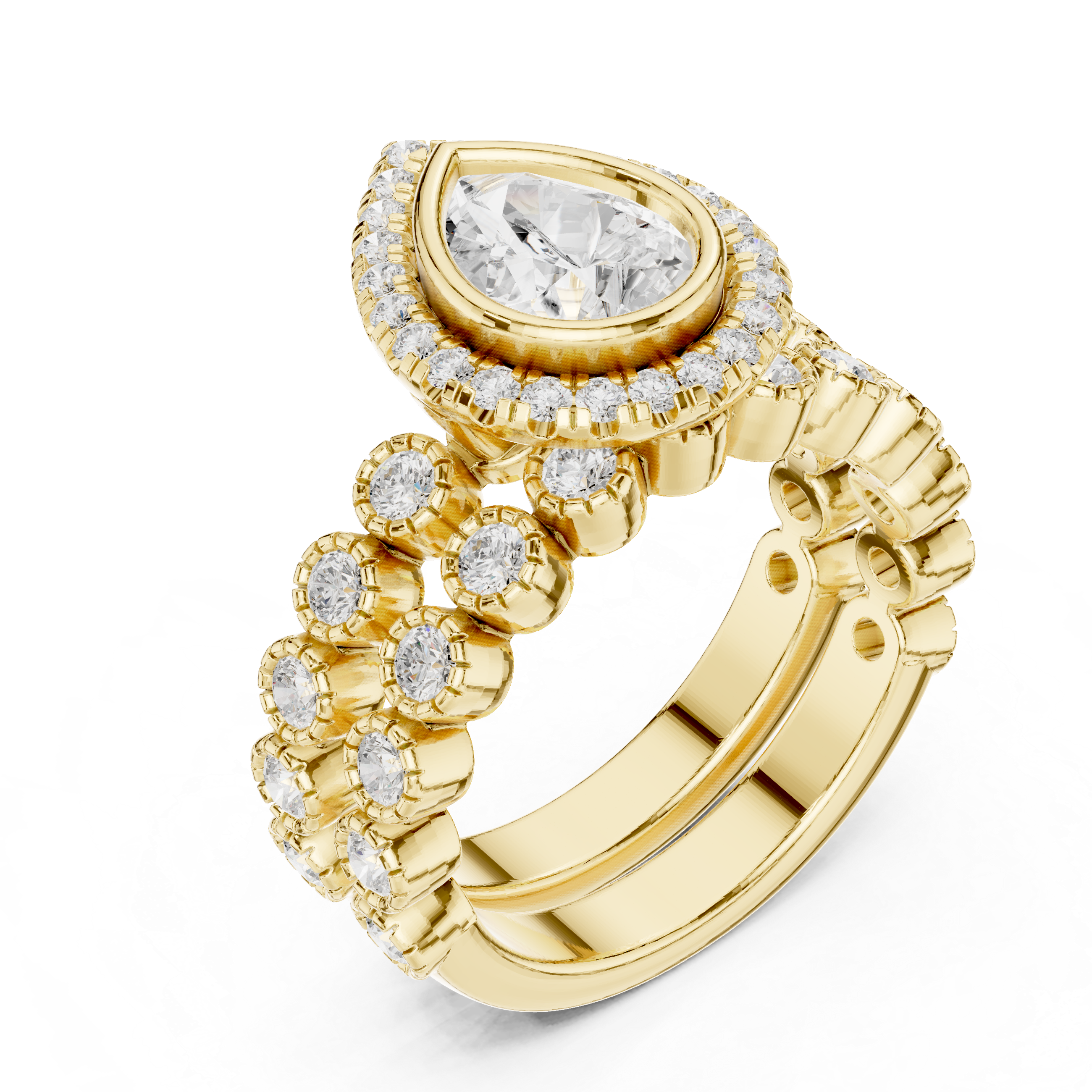 Fern Hollow Lab Grown Diamond East West Solitaire