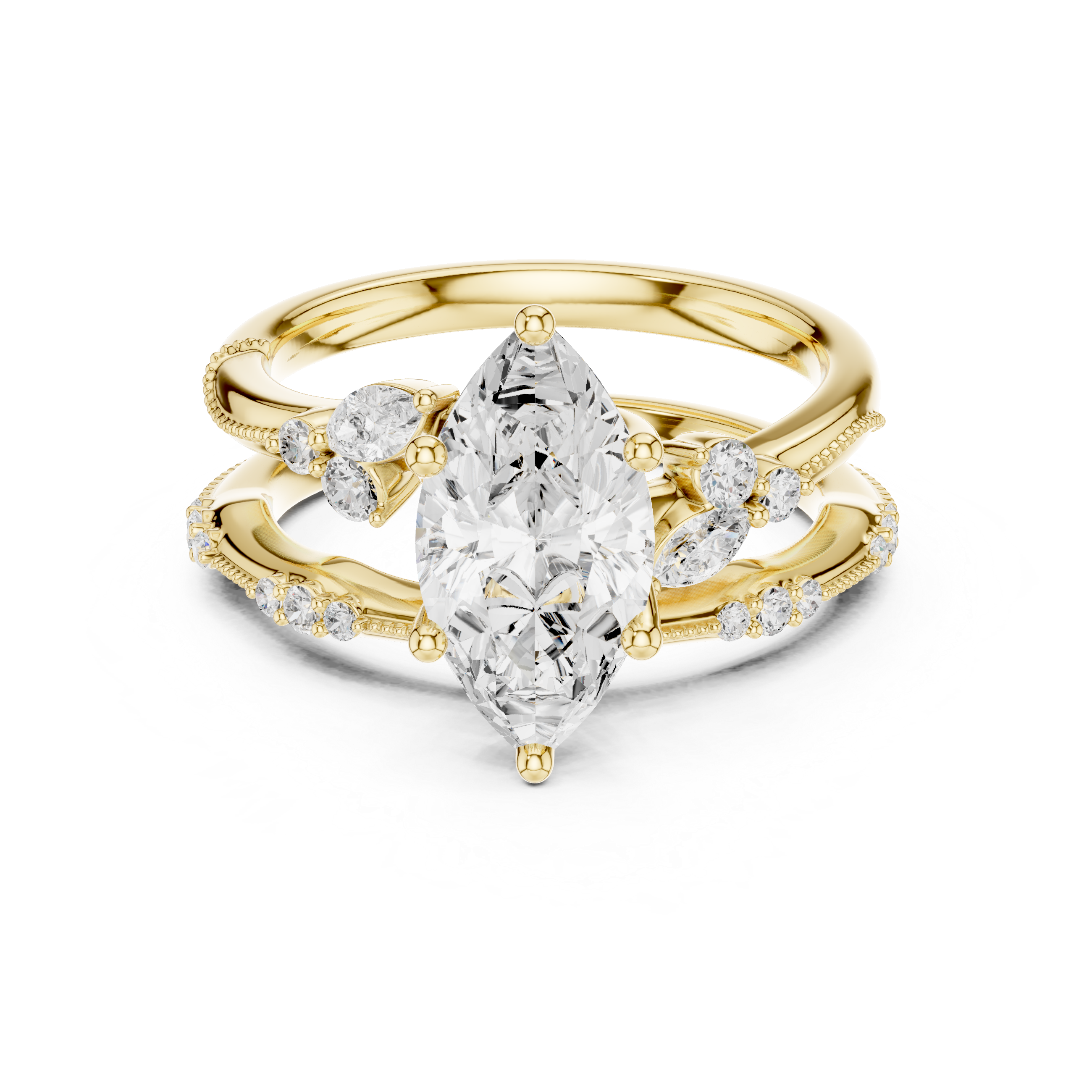 Black Nightshade Lab Grown Diamond Emerald Cut Solitaire