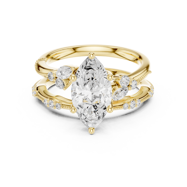 Black Nightshade Lab Grown Diamond Emerald Cut Solitaire