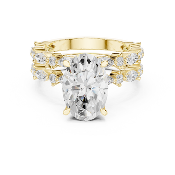Coral Reef Lab Grown Diamond Two Tone Solitaire