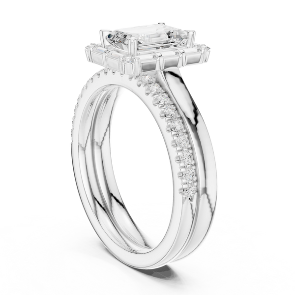 Mossy Glen Lab Grown Diamond Milgrain Solitaire Ring