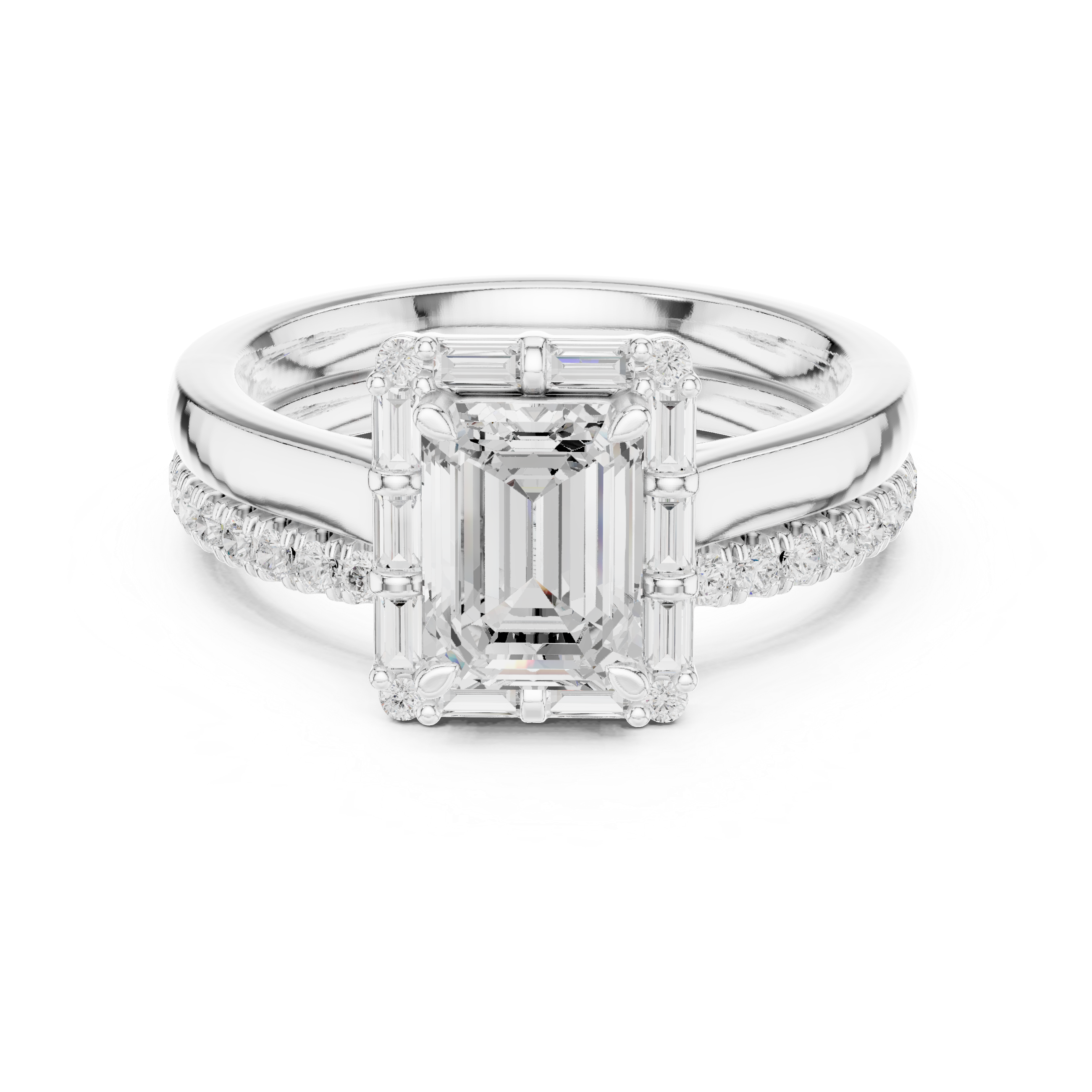 Mossy Glen Lab Grown Diamond Milgrain Solitaire Ring