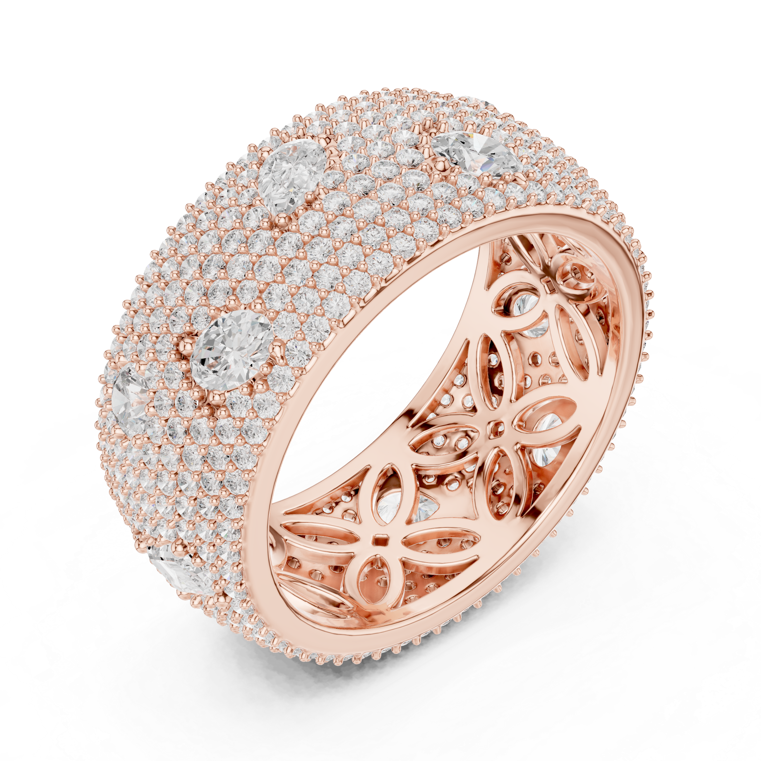 Woodland path Lab Grown Diamond Princess Cut Ring