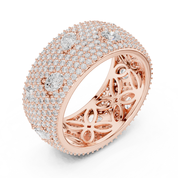 Woodland path Lab Grown Diamond Princess Cut Ring