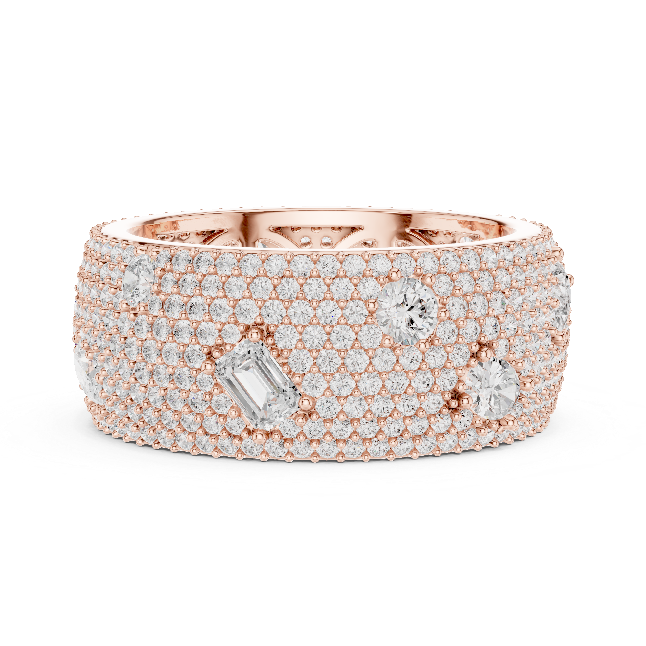 Woodland path Lab Grown Diamond Princess Cut Ring