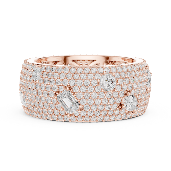 Woodland path Lab Grown Diamond Princess Cut Ring