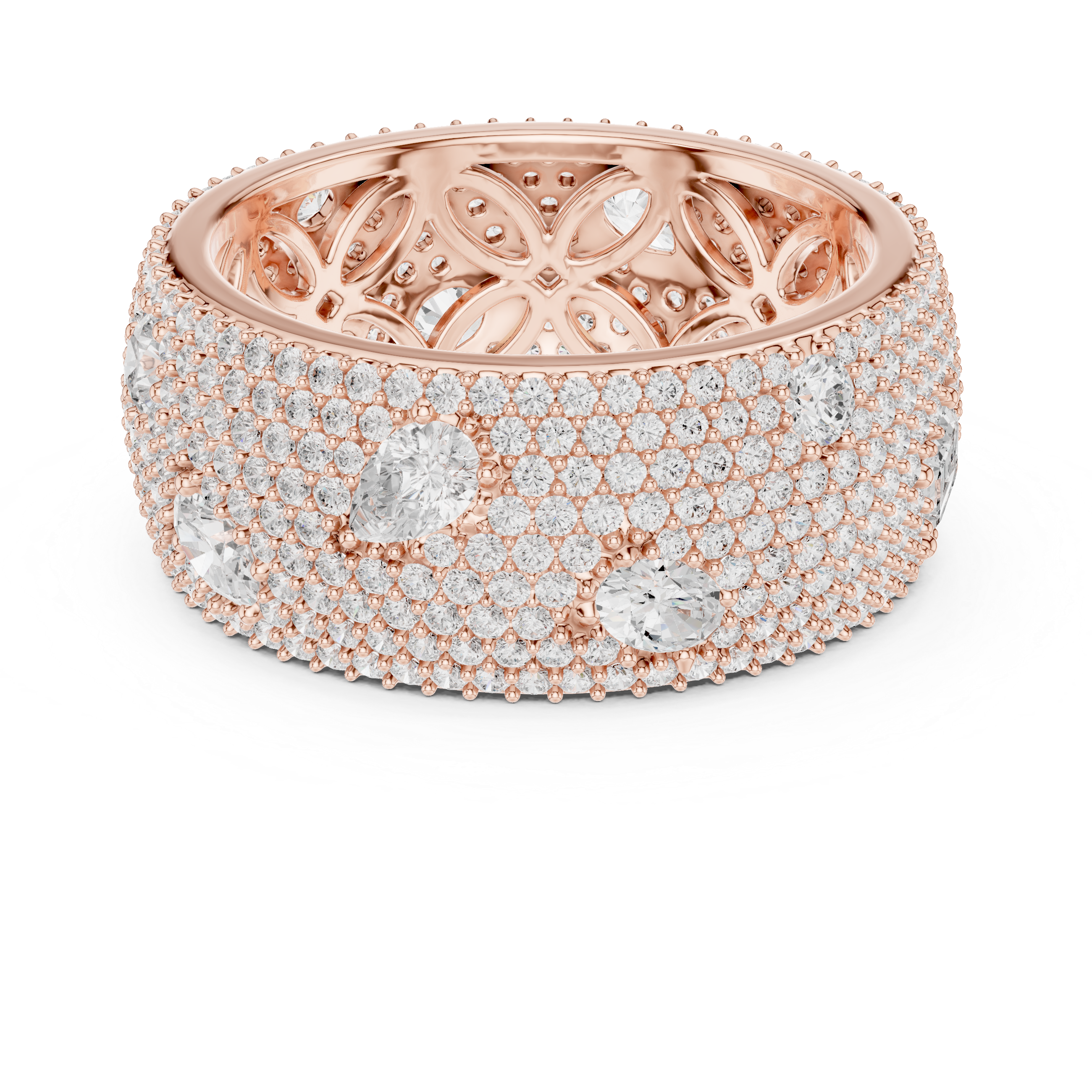 Woodland path Lab Grown Diamond Princess Cut Ring