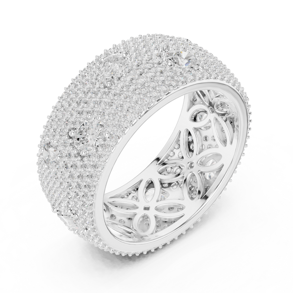 Woodland path Lab Grown Diamond Princess Cut Ring