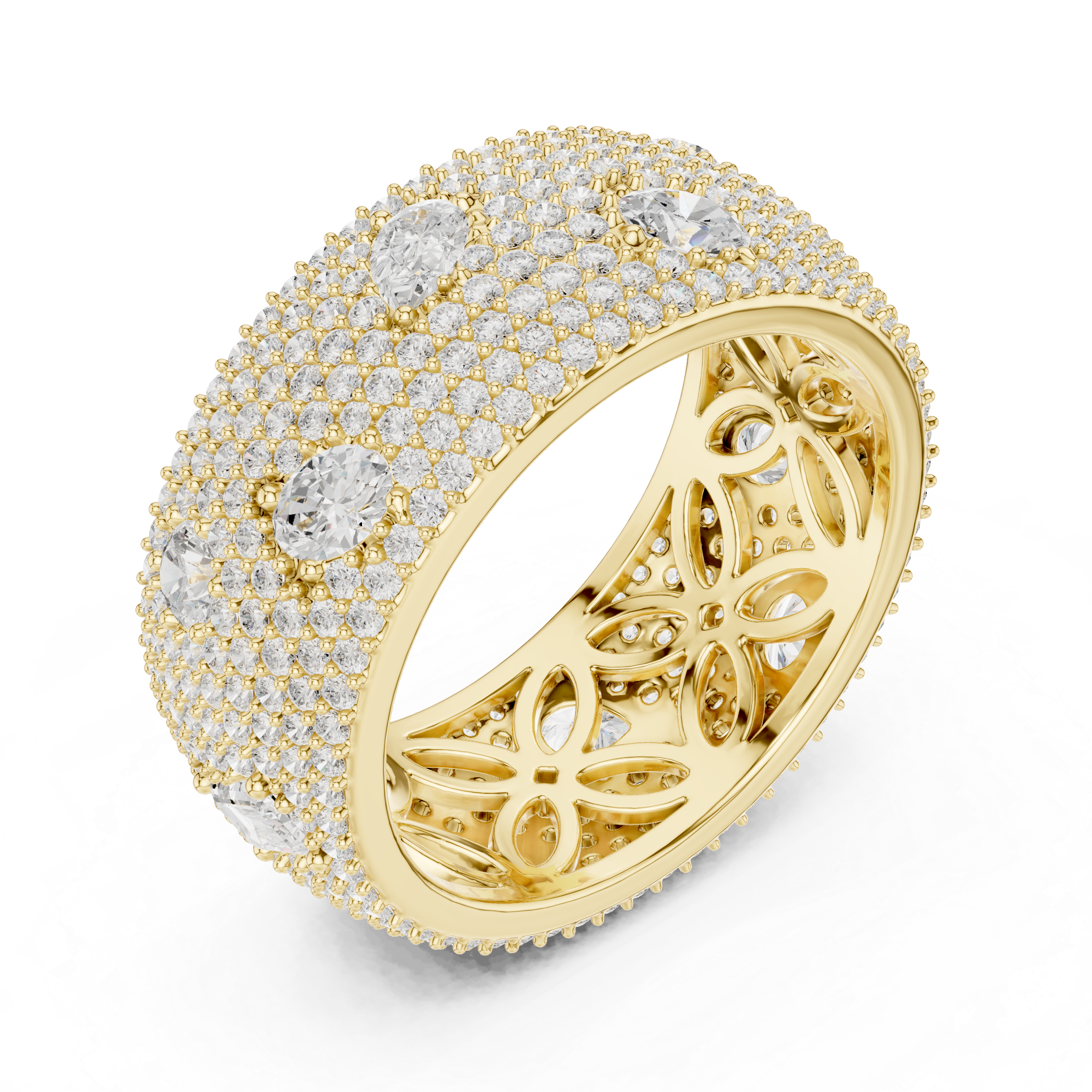 Woodland path Lab Grown Diamond Princess Cut Ring