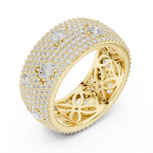 Woodland path Lab Grown Diamond Princess Cut Ring
