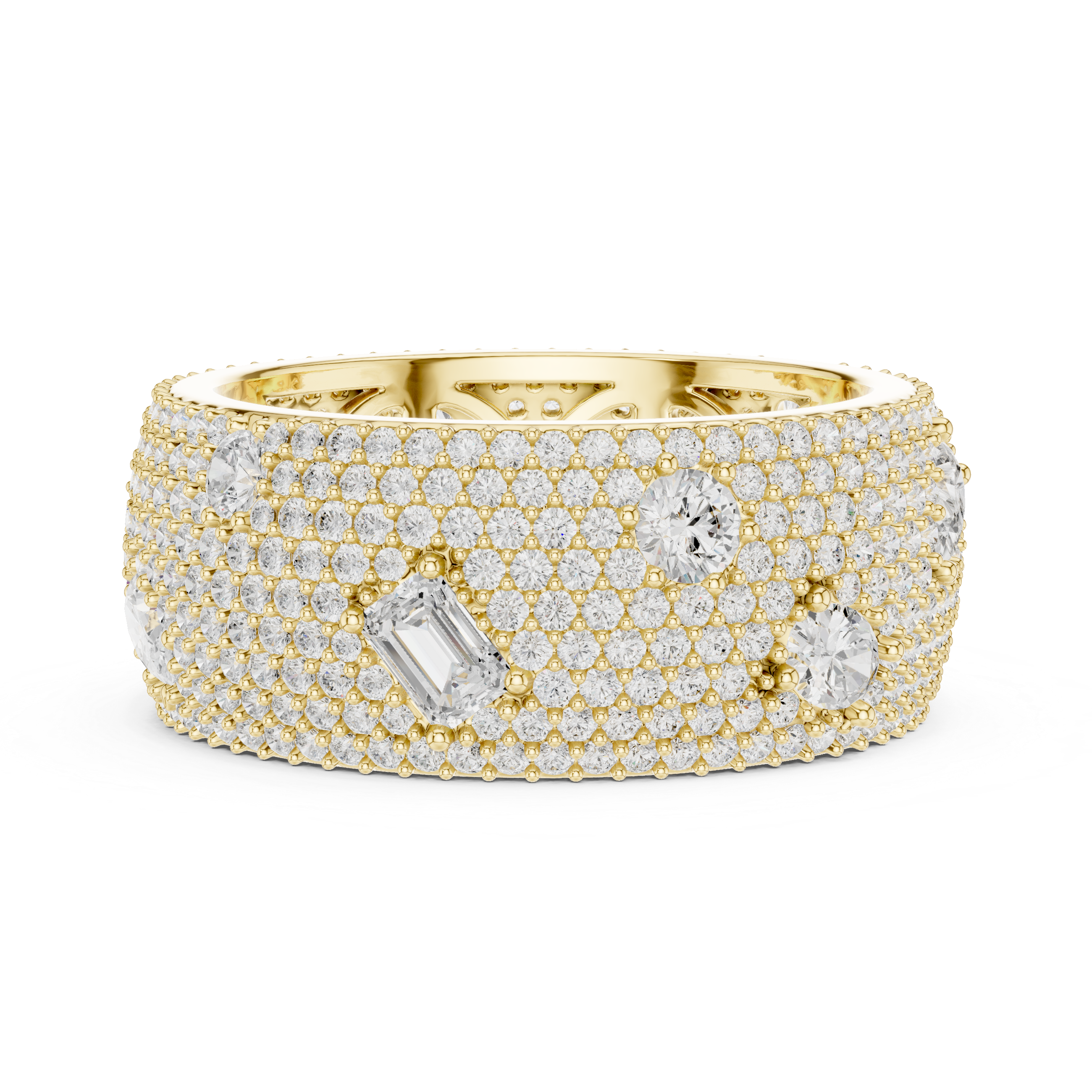 Woodland path Lab Grown Diamond Princess Cut Ring