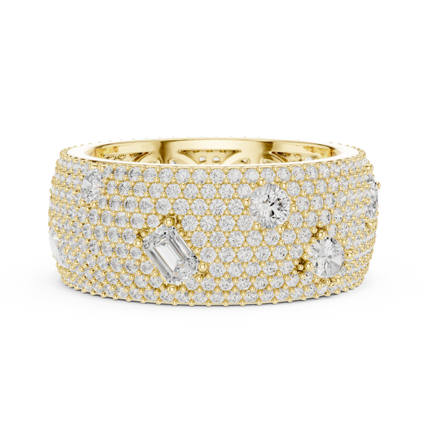 Woodland path Lab Grown Diamond Princess Cut Ring