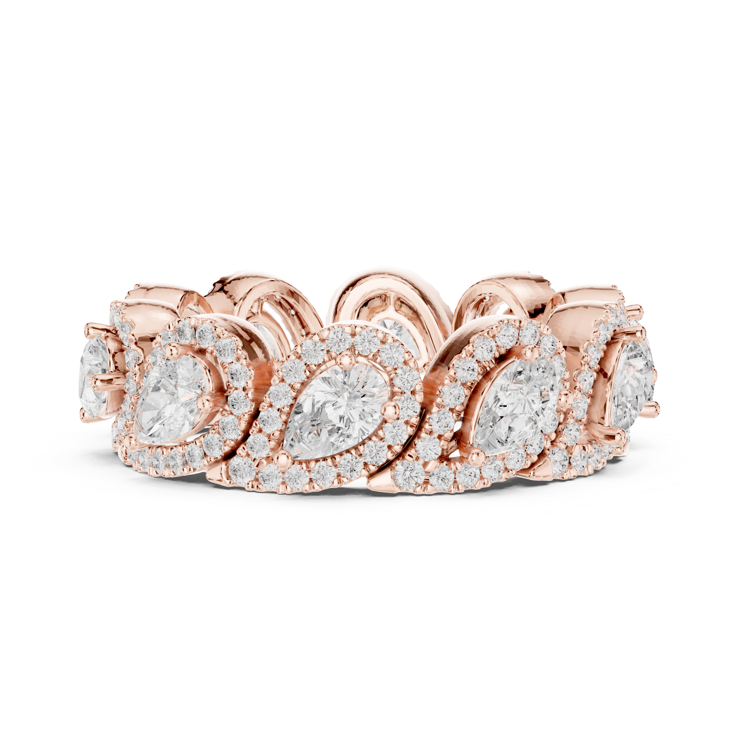Twilight Veil Lab Grown Diamond Vintage Filigree Ring