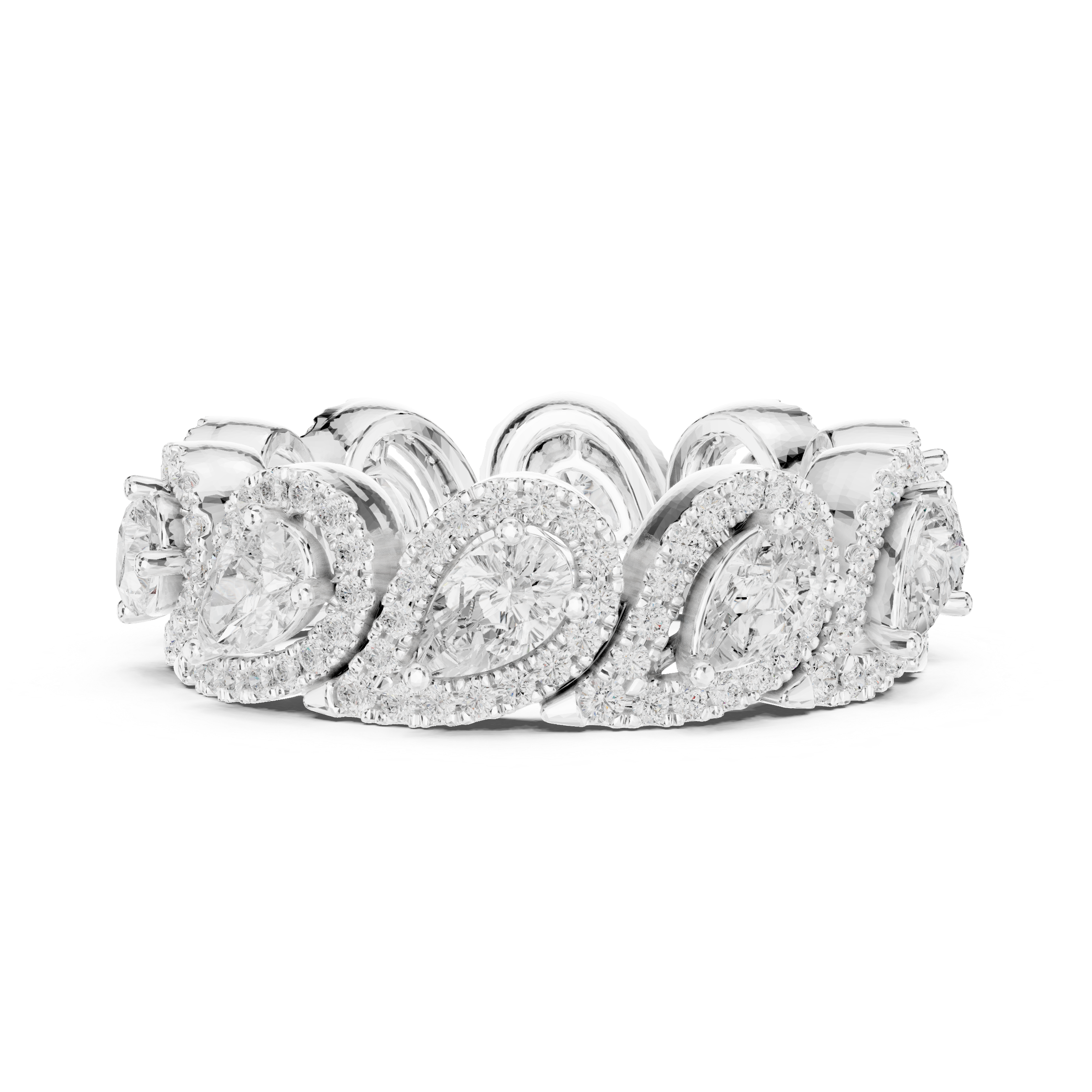 Twilight Veil Lab Grown Diamond Vintage Filigree Ring