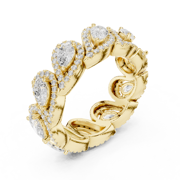 Twilight Veil Lab Grown Diamond Vintage Filigree Ring