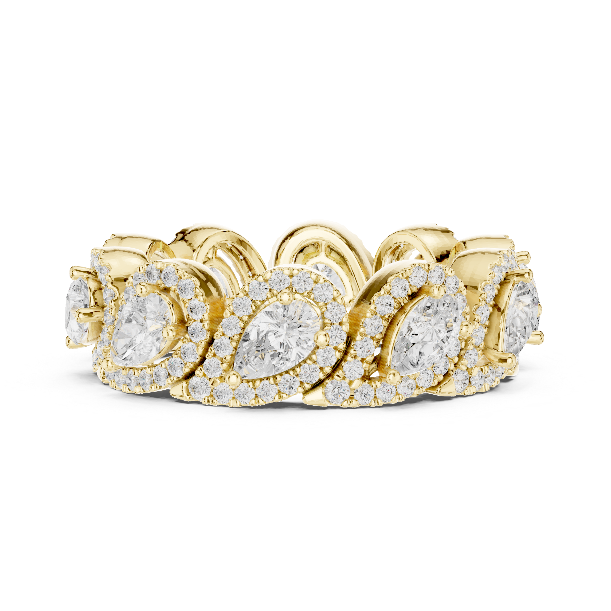 Twilight Veil Lab Grown Diamond Vintage Filigree Ring