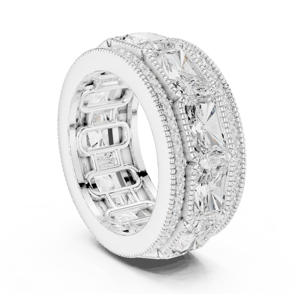Valley Dew Lab Grown Diamond Contour Stack Ring