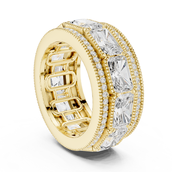 Valley Dew Lab Grown Diamond Contour Stack Ring