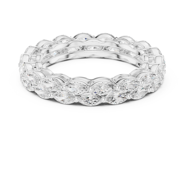 Ivy Vine Lab Grown Diamond Tapered Trio Ring